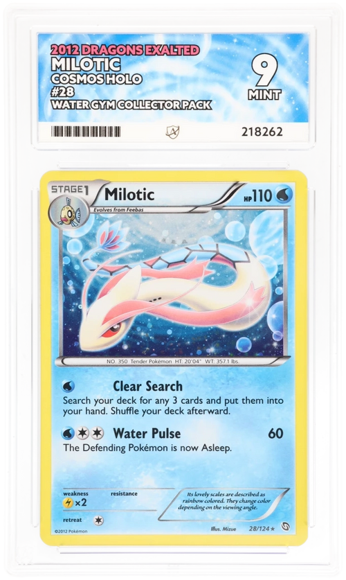 Milotic Cosmos Holo 28/124 - Ace 9 - 2012 Dragons Exalted