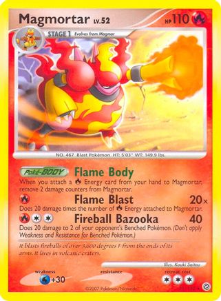 Magmortar - 31/132 (Secret Wonders) 31 - Deck Exclusives