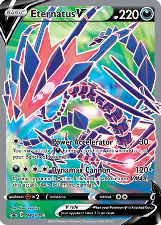 Eternatus V SWSH044/307 - SWSH Black Star Promos Holofoil