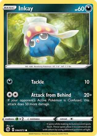 Inkay 44/73 - Champions Path Reverse Holofoil
