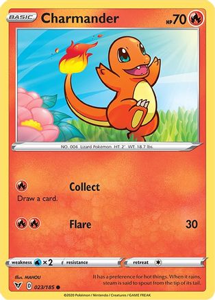 Charmander 23/185 - SWSH04 Vivid Voltage
