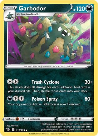 Garbodor 111/185 - Vivid Voltage