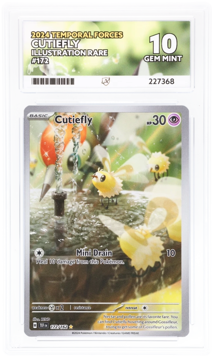 ACE 10 - Cutiefly - 172/162 - Temporal Forces - Pokemon