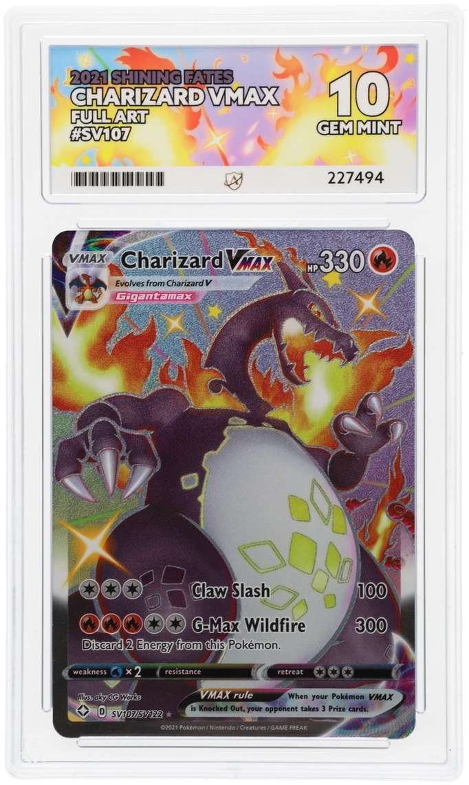 Charizard VMAX - ACE 10   (Front)