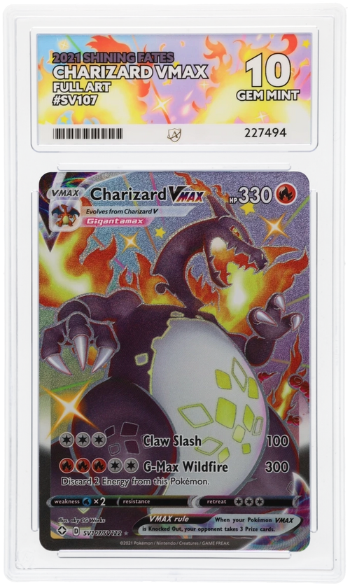Charizard VMAX - ACE 10   (Front)