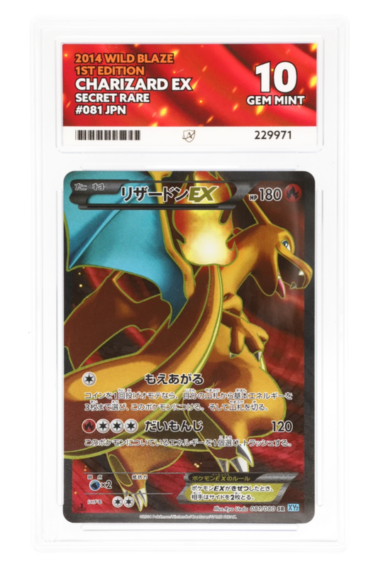 Charizard EX 081/080 - ACE 10 - Wild Blaze - 2014 - Secret Rare