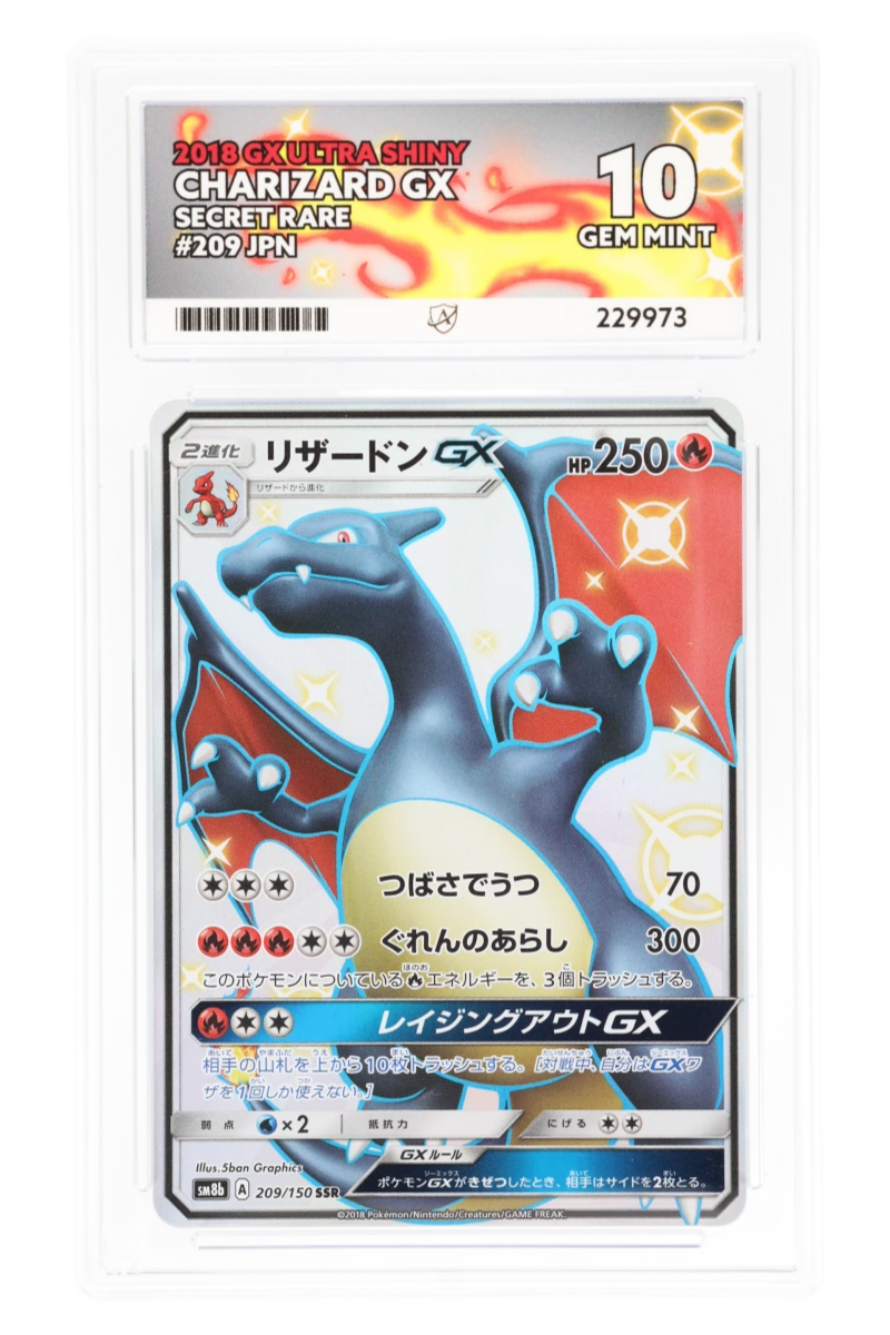 Charizard GX 209/150 - ACE 10 - GX Ultra Shiny - 2018 - Secret Rare