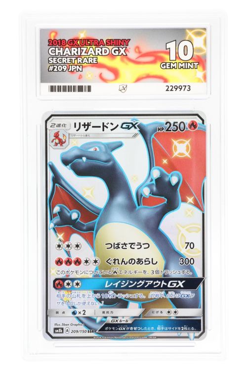 Charizard GX 209/150 - ACE 10 - GX Ultra Shiny - 2018 - Secret Rare