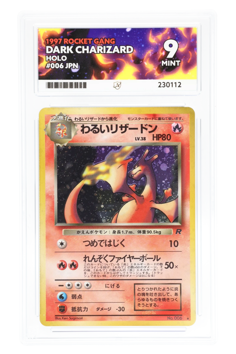 Dark Charizard 006 - ACE 9 - Rocket Gang (Team Rocket) - 1997