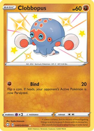 Clobbopus SV072/122 - Shining Fates Shiny Vault Holofoil