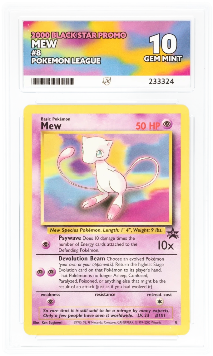 Mew 8 - Ace 10 - Black Star Promo
