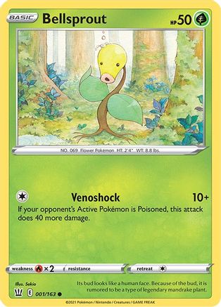 Bellsprout 1/163 - SWSH05 Battle Styles