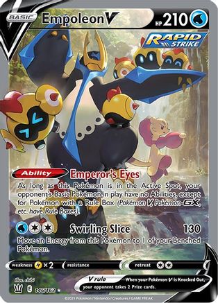 Empoleon V 146/163 - Battle Styles Holofoil