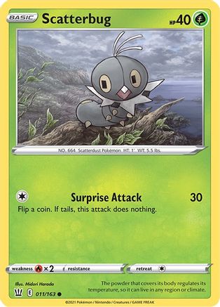 Scatterbug 11/163 - Battle Styles
