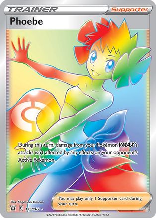 Phoebe 175/163 - Battle Styles Holofoil