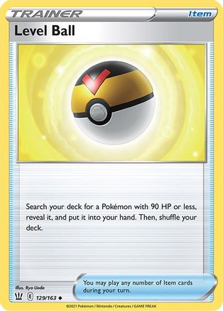 Level Ball 129/163 - Battle Styles Reverse Holofoil