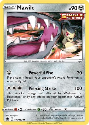 Mawile 100/163 - Battle Styles Reverse Holofoil