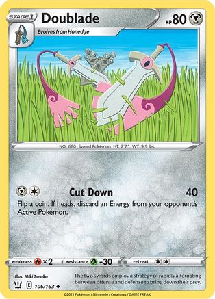 Doublade 106/163 - SWSH05 Battle Styles