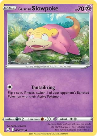 Galarian Slowpoke 54/163 - Battle Styles Reverse Holofoil