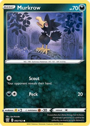 Murkrow 93/163 - Battle Styles