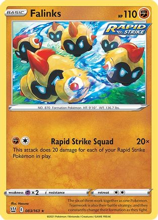 Falinks 83/163 - Battle Styles