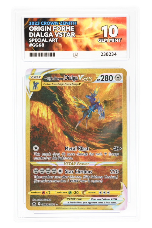 Origin Forme Dialga Vstar GG68/GG70 - ACE 10 - Crown Zenith - 2023 - undefined