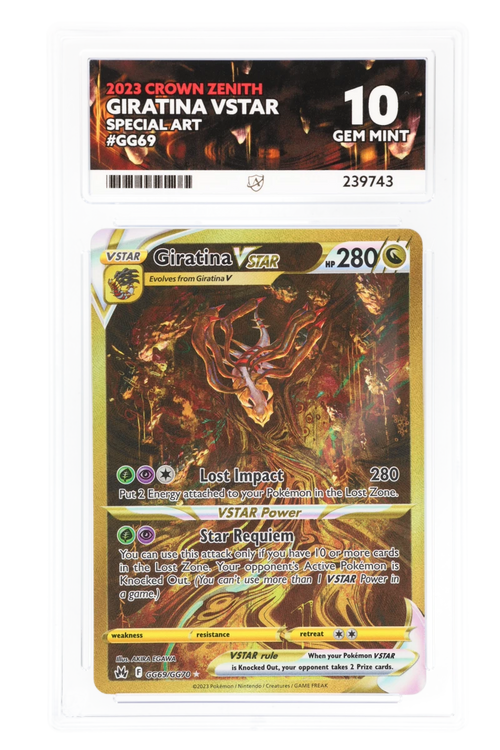 Giratina VSTAR GG69/GG70 - Ace 10 - Crown Zenith – RandCards Giratina VSTAR GG69/GG70 - Ace 10 - Crown Zenith – RandCards