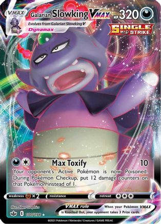 Galarian Slowking VMAX 100/198 - Chilling Reign Holofoil