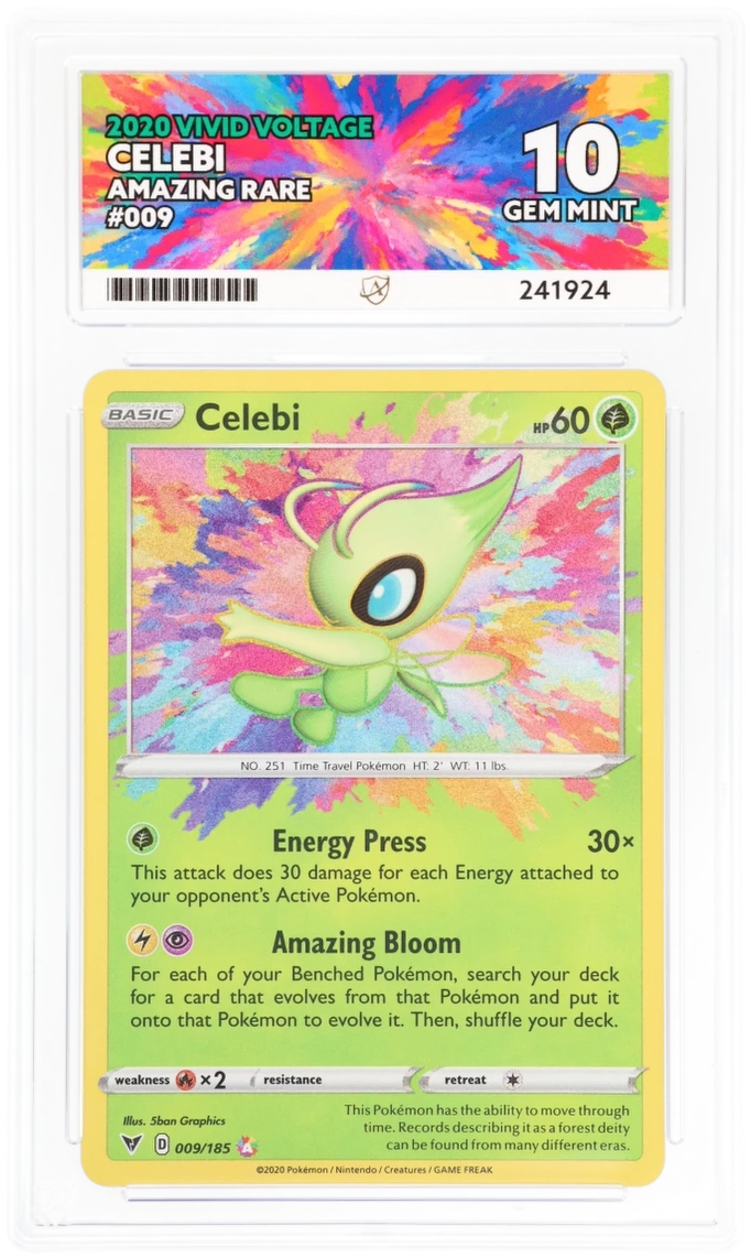 ACE 10 - Celebi - 009/185 - Vivid Voltage - Pokemon