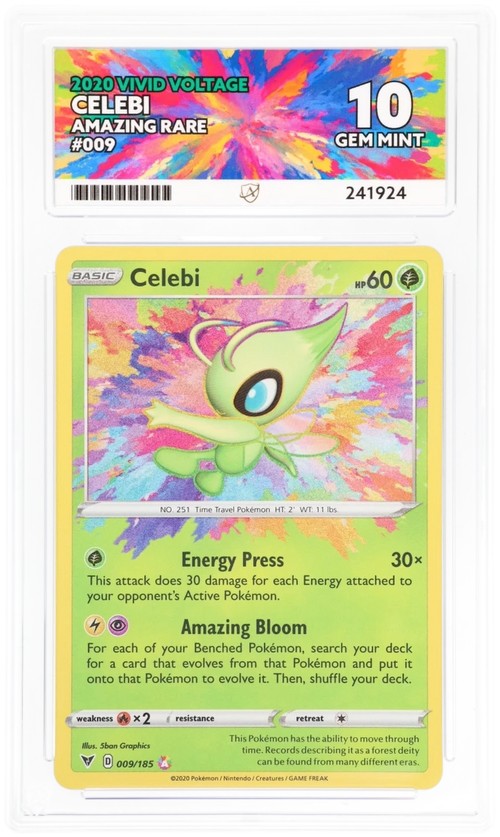 ACE 10 - Celebi - 009/185 - Vivid Voltage - Pokemon