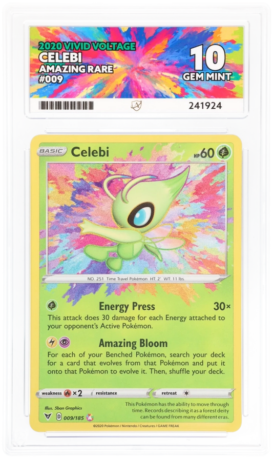 ACE 10 - Celebi - 009/185 - Vivid Voltage - Pokemon