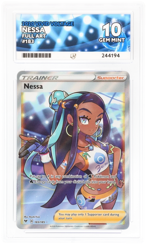 ACE 10 - Nessa - 183/185 - Vivid Voltage - Pokemon