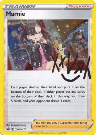 Marnie SWSH120/307 - SWSH Black Star Promos Holofoil