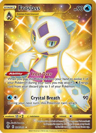 Froslass 226/203 - Evolving Skies Holofoil