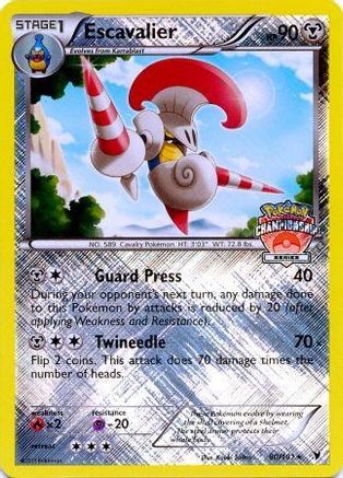 Escavalier - 80/101 (Championship Series) 80 - League & Championship Cards Reverse Holofoil