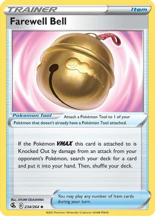 Farewell Bell 234/264 - Fusion Strike Reverse Holofoil