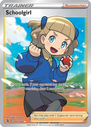 Schoolgirl (Full Art) 262/264 - Fusion Strike Holofoil