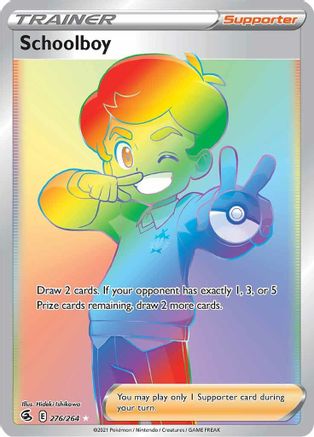 Schoolboy 276/264 - Fusion Strike Holofoil