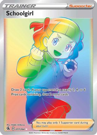 Schoolgirl 277/264 - Fusion Strike Holofoil