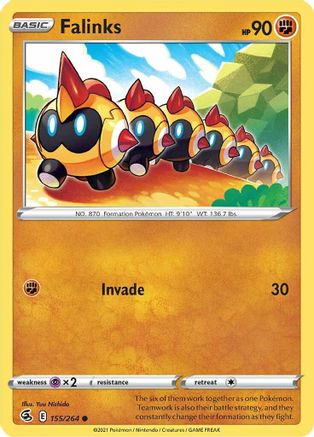 Falinks 155/264 - Fusion Strike Reverse Holofoil