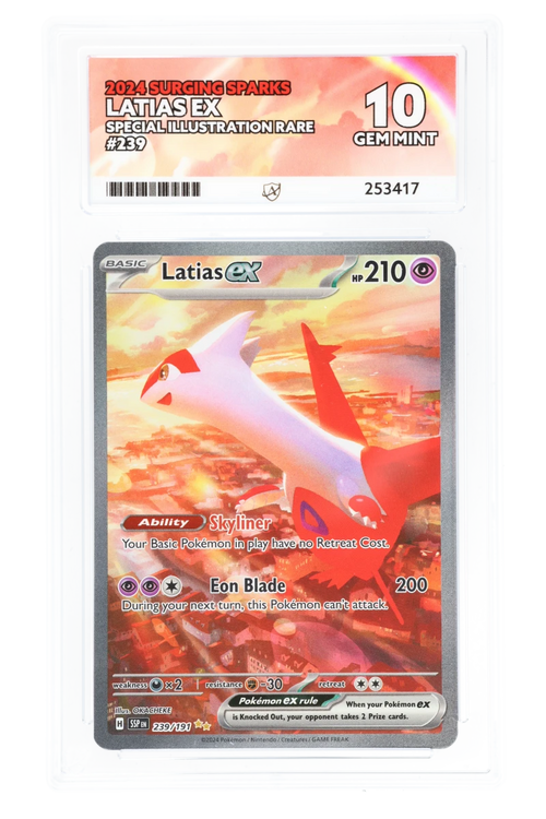 Latias ex 239/191 - ACE 10 - Surging Sparks