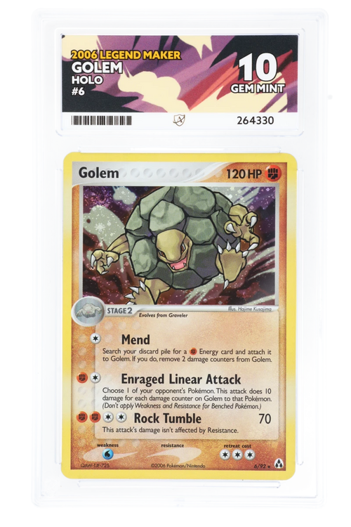 Golem 6/92 Holo - ACE 10 - Legend Maker