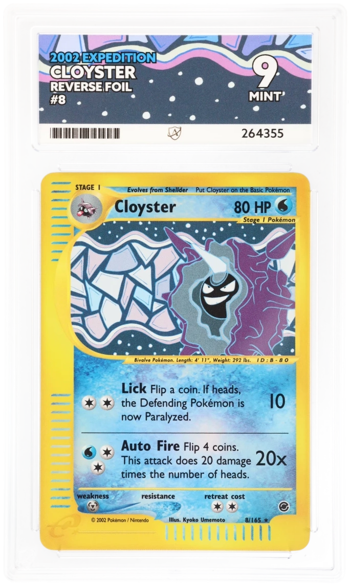 Cloyster 8/165 - Ace 9 - Expedition