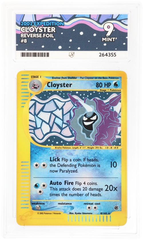 Cloyster 8/165 - Ace 9 - Expedition
