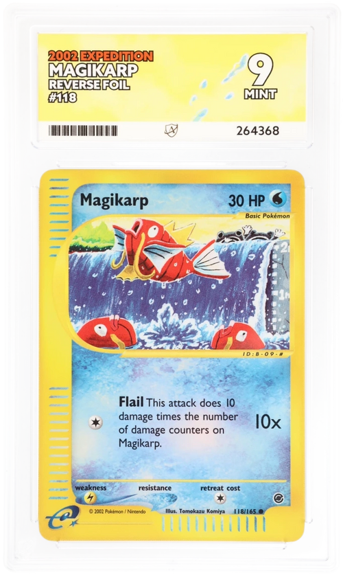 Magikarp 118/165 Reverse Foil - Ace 9 - Expedition