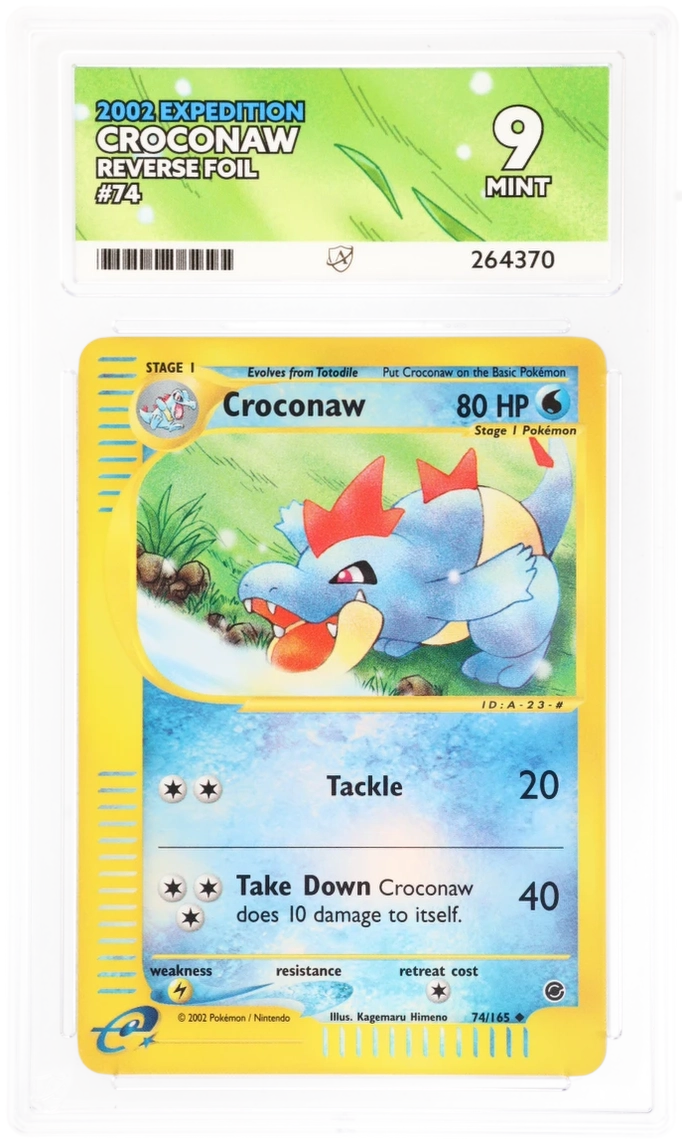 Croconaw 74/165 - ACE 9 - Expedition