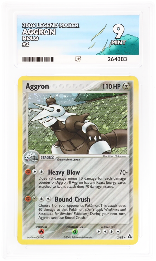 Aggron 2/92 Holo - Ace 9 - Legend Maker