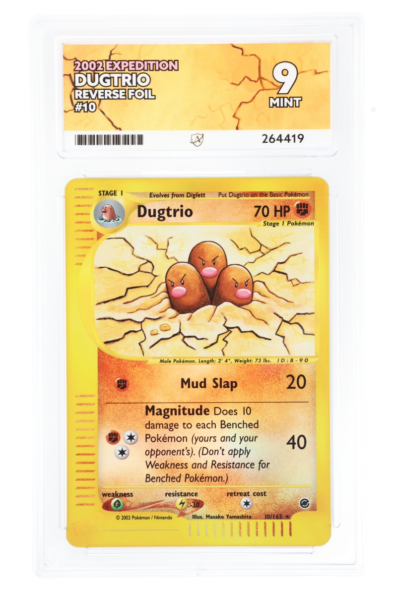 Dugtrio 44/165 Reverse Foil - Ace 9 - Expedition