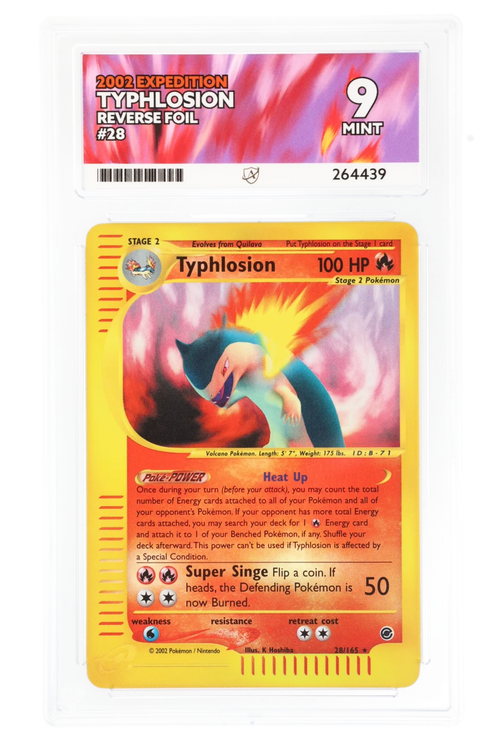 Typhlosion 28/165 Reverse Foil - Ace 9 - 2002 Expedition