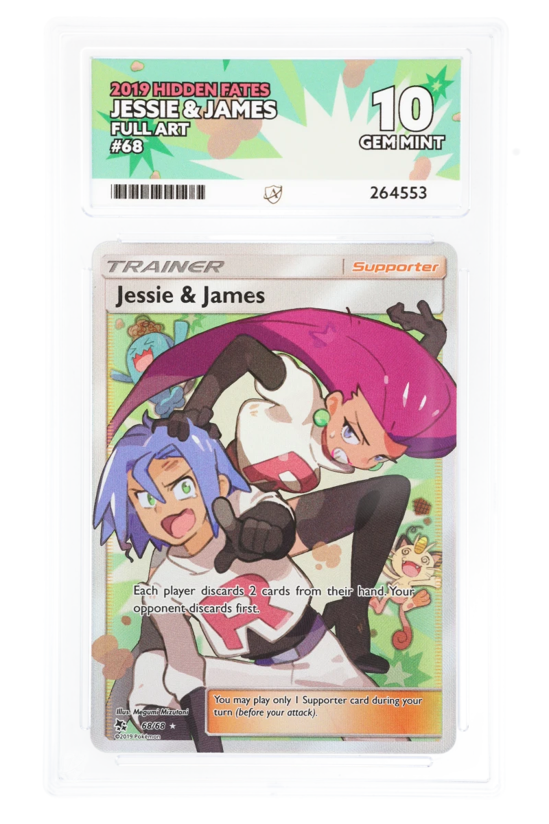 Jessie & James 68/68 - ACE 10 - Hidden Fates